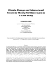 Climate Change and International Relations Theory: Northeast Asia as a Case Study