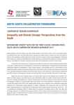 SOUTH-SOUTH COLLABORATIVE PROGRAMME Inequality and Climate Change: Perspectives from the South