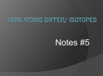 Atomic mass