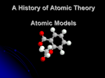 History of Atomic Theory