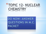 Topic 12- Nuclear Chem Reg Rev