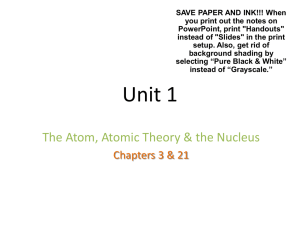 Unit 1 Powerpoint Notes
