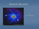 Electron Structure