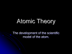 Atomic Theory