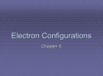 Electron Configurations - Warren County Public Schools