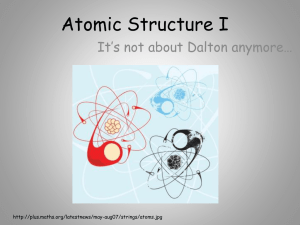 Atomic Structure