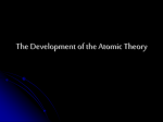 atomic theory ppt