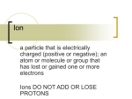 IONS and Isotopes PPT