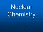 Nuclear Chemistry - Duluth High School