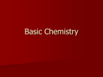 Chemistry Part 1