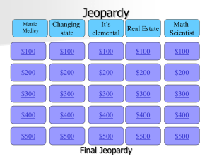 Jeopardy