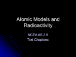 AtomicModelsandRadioactivity