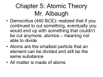 Atomic Theory - Canton Local Schools