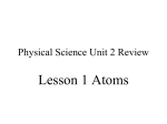 Atom? - Its All about the Science