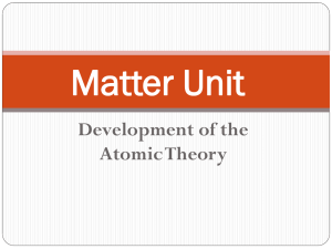 Matter Unit