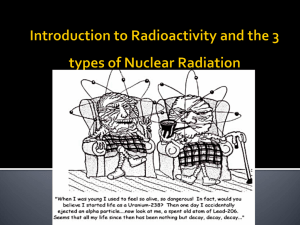 radiation!!! - Mr Schmitt