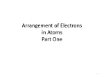 CH4 PT1 Arrangement of Electrons