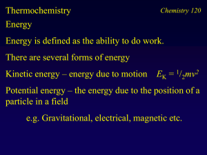 Chemistry 120