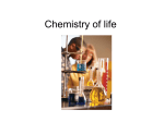 Chemistry of life