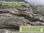 Metamorphic Rocks