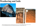 Weathering and Soils