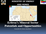 Eritrea`s Mineral Sector