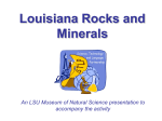 Louisiana Rocks and Minerals
