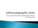 Lithostratigraphic Units: