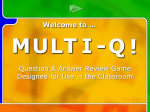 Multi-Q - SharpSchool