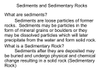 Sediments and Sedimentary Rocks