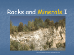 Rocks and Minerals I
