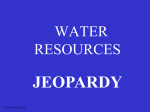 Jen Water Resources Jeopardy
