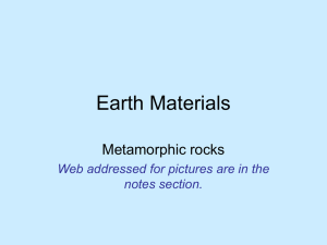 Earth Materials