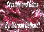Crystals and Gems - The Compass 09-10