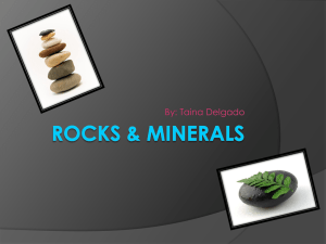 Rocks & Minerals (Taina D).