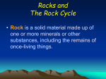 Types of Rocks - Fort Bend ISD