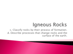 Igneous Rocks - Cobb Learning