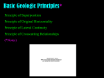 Basic Geologic Principles