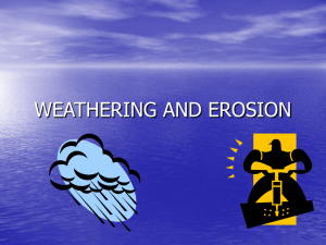 Weathering - earthsciencerockstrainer