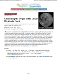 PSRD: Unraveling the Origin of the Lunar Highlands Crust