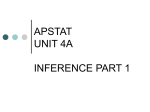 APStat – Notes CH 1 - Woodside Priory School