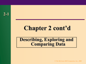 Chapter 2 cont’d - University of Ottawa