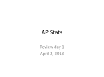 AP Stats - Joule 2.0