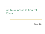 Introduction of Control Charts