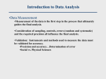 Univariate Data Analysis