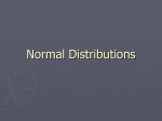 Normal Distributions PowerPoint