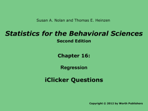 b) stepwise multiple regression.