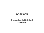 Stat 281 Chapter 8