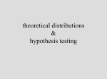 5 theoretical distributions