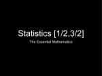 Statistical Tests